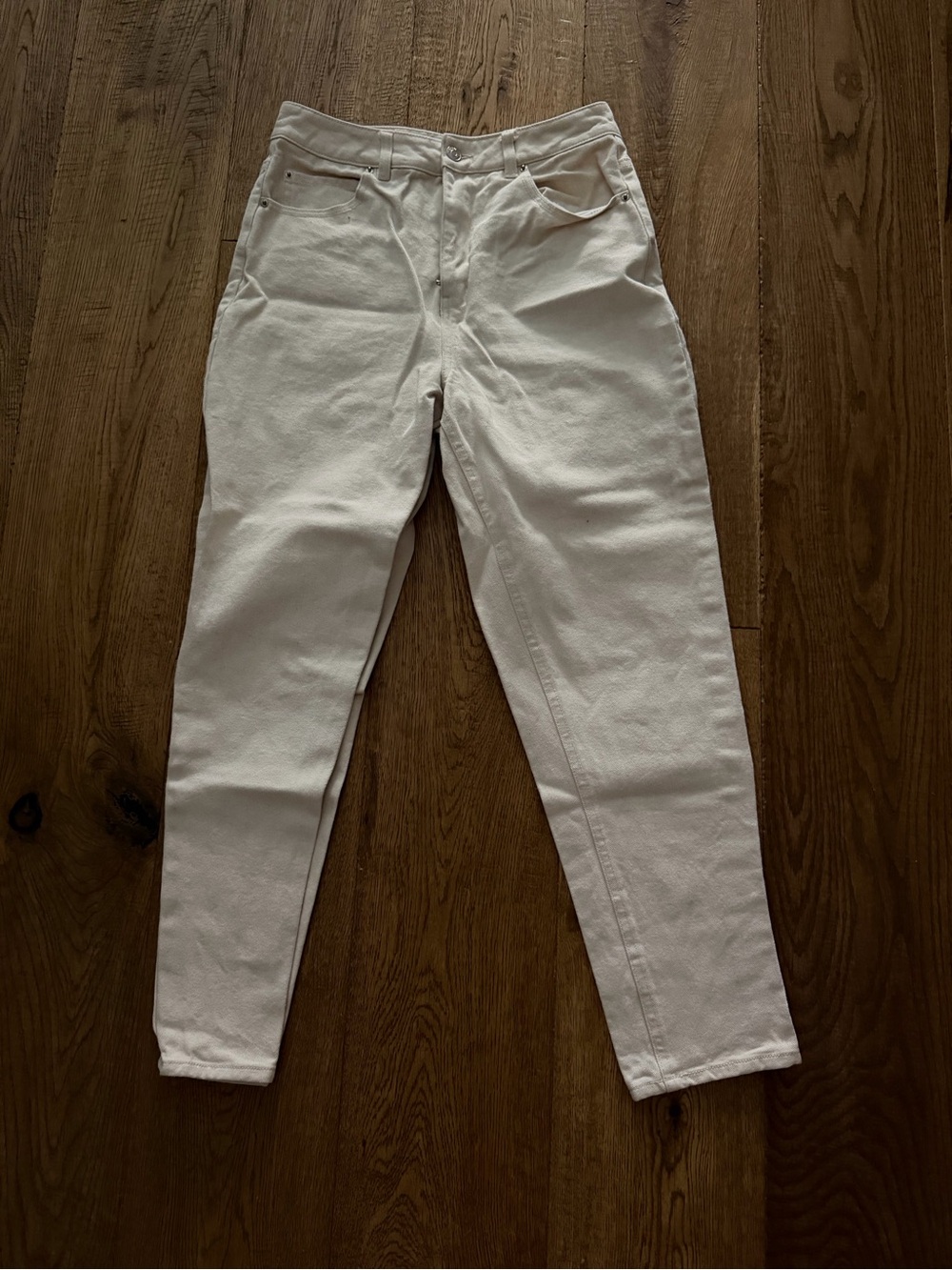 Simons Off-White High-Rise Jeans